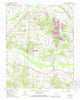 Pillowville Tennessee Historical topographic map, 1:24000 scale, 7.5 X 7.5 Minute, Year 1967