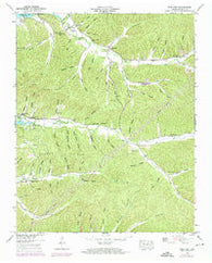 Pine View Tennessee Historical topographic map, 1:24000 scale, 7.5 X 7.5 Minute, Year 1949