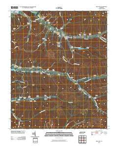 Pine View Tennessee Historical topographic map, 1:24000 scale, 7.5 X 7.5 Minute, Year 2010