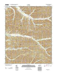 Pine View Tennessee Historical topographic map, 1:24000 scale, 7.5 X 7.5 Minute, Year 2013