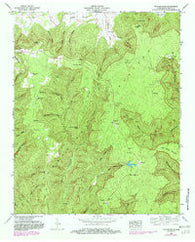Pitcher Ridge Tennessee Historical topographic map, 1:24000 scale, 7.5 X 7.5 Minute, Year 1948