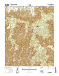 Pitcher Ridge Tennessee Current topographic map, 1:24000 scale, 7.5 X 7.5 Minute, Year 2016