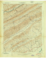 Plum Grove Tennessee Historical topographic map, 1:24000 scale, 7.5 X 7.5 Minute, Year 1939