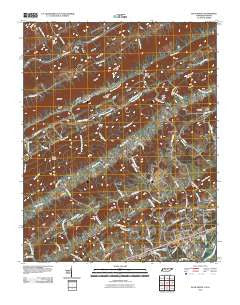 Plum Grove Tennessee Historical topographic map, 1:24000 scale, 7.5 X 7.5 Minute, Year 2010