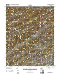 Plum Grove Tennessee Historical topographic map, 1:24000 scale, 7.5 X 7.5 Minute, Year 2013