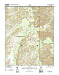 Pocahontas Tennessee Historical topographic map, 1:24000 scale, 7.5 X 7.5 Minute, Year 2013