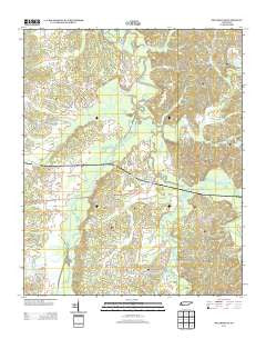 Pocahontas Tennessee Historical topographic map, 1:24000 scale, 7.5 X 7.5 Minute, Year 2013