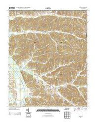 Pope Tennessee Historical topographic map, 1:24000 scale, 7.5 X 7.5 Minute, Year 2013
