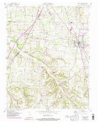 Portland Tennessee Historical topographic map, 1:24000 scale, 7.5 X 7.5 Minute, Year 1956