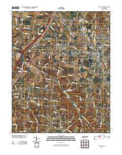 Portland Tennessee Historical topographic map, 1:24000 scale, 7.5 X 7.5 Minute, Year 2010