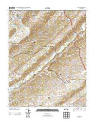 Powell Tennessee Historical topographic map, 1:24000 scale, 7.5 X 7.5 Minute, Year 2013
