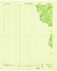 Purdy Tennessee Historical topographic map, 1:24000 scale, 7.5 X 7.5 Minute, Year 1936