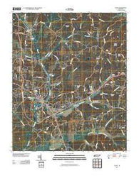 Purdy Tennessee Historical topographic map, 1:24000 scale, 7.5 X 7.5 Minute, Year 2010