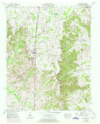 Puryear Tennessee Historical topographic map, 1:24000 scale, 7.5 X 7.5 Minute, Year 1950