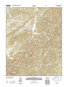 Rafter Tennessee Historical topographic map, 1:24000 scale, 7.5 X 7.5 Minute, Year 2013