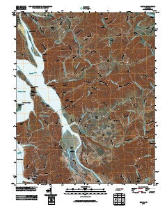 Rankin Tennessee Historical topographic map, 1:24000 scale, 7.5 X 7.5 Minute, Year 2010