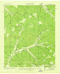 Ransom Stand Tennessee Historical topographic map, 1:24000 scale, 7.5 X 7.5 Minute, Year 1936