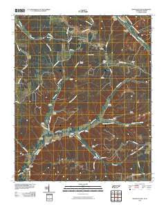 Ransom Stand Tennessee Historical topographic map, 1:24000 scale, 7.5 X 7.5 Minute, Year 2010
