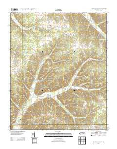 Ransom Stand Tennessee Historical topographic map, 1:24000 scale, 7.5 X 7.5 Minute, Year 2013