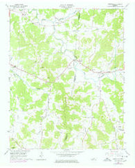Readyville Tennessee Historical topographic map, 1:24000 scale, 7.5 X 7.5 Minute, Year 1962