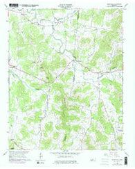 Readyville Tennessee Historical topographic map, 1:24000 scale, 7.5 X 7.5 Minute, Year 1962