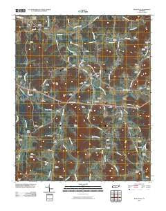Readyville Tennessee Historical topographic map, 1:24000 scale, 7.5 X 7.5 Minute, Year 2010