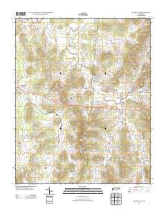 Readyville Tennessee Historical topographic map, 1:24000 scale, 7.5 X 7.5 Minute, Year 2013