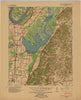 Reelfoot Lake Tennessee Historical topographic map, 1:62500 scale, 15 X 15 Minute, Year 1939