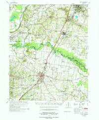 Rialto Tennessee Historical topographic map, 1:62500 scale, 15 X 15 Minute, Year 1977