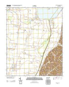 Ridgely Tennessee Historical topographic map, 1:24000 scale, 7.5 X 7.5 Minute, Year 2013