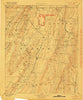 Ringgold Georgia Historical topographic map, 1:125000 scale, 30 X 30 Minute, Year 1892