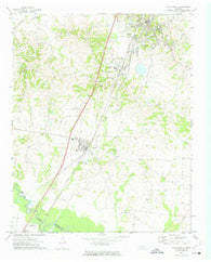 Ripley South Tennessee Historical topographic map, 1:24000 scale, 7.5 X 7.5 Minute, Year 1972