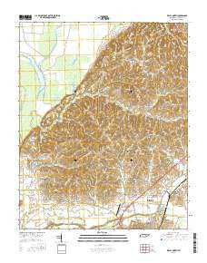 Ripley North Tennessee Current topographic map, 1:24000 scale, 7.5 X 7.5 Minute, Year 2016