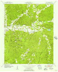 Riverside Tennessee Historical topographic map, 1:24000 scale, 7.5 X 7.5 Minute, Year 1951