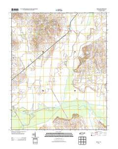 Rives Tennessee Historical topographic map, 1:24000 scale, 7.5 X 7.5 Minute, Year 2013