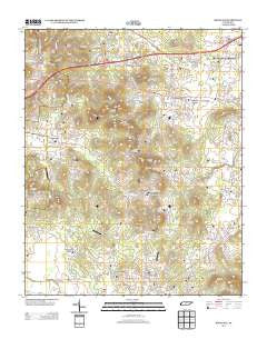 Rockvale Tennessee Historical topographic map, 1:24000 scale, 7.5 X 7.5 Minute, Year 2013