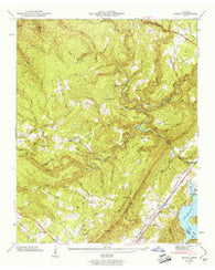 Roddy Tennessee Historical topographic map, 1:24000 scale, 7.5 X 7.5 Minute, Year 1946