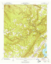 Roddy Tennessee Historical topographic map, 1:24000 scale, 7.5 X 7.5 Minute, Year 1946
