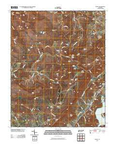 Roddy Tennessee Historical topographic map, 1:24000 scale, 7.5 X 7.5 Minute, Year 2010