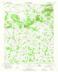 Rover Tennessee Historical topographic map, 1:24000 scale, 7.5 X 7.5 Minute, Year 1949