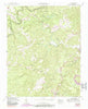 Rugby Tennessee Historical topographic map, 1:24000 scale, 7.5 X 7.5 Minute, Year 1952