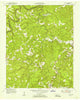 Rugby Tennessee Historical topographic map, 1:24000 scale, 7.5 X 7.5 Minute, Year 1952
