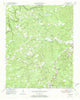 Rugby Tennessee Historical topographic map, 1:24000 scale, 7.5 X 7.5 Minute, Year 1952