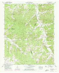 Ruskin Tennessee Historical topographic map, 1:24000 scale, 7.5 X 7.5 Minute, Year 1953