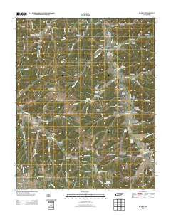 Ruskin Tennessee Historical topographic map, 1:24000 scale, 7.5 X 7.5 Minute, Year 2013