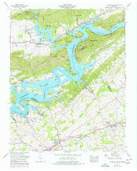 Russellville Tennessee Historical topographic map, 1:24000 scale, 7.5 X 7.5 Minute, Year 1961