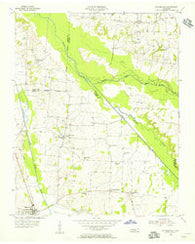 Rutherford Tennessee Historical topographic map, 1:24000 scale, 7.5 X 7.5 Minute, Year 1954