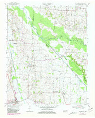 Rutherford Tennessee Historical topographic map, 1:24000 scale, 7.5 X 7.5 Minute, Year 1954