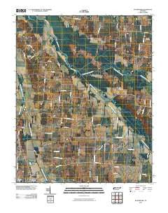 Rutherford Tennessee Historical topographic map, 1:24000 scale, 7.5 X 7.5 Minute, Year 2010
