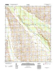 Rutherford Tennessee Historical topographic map, 1:24000 scale, 7.5 X 7.5 Minute, Year 2013